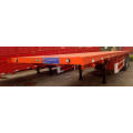 3 Axles Flatbed Semi-trailer Truck